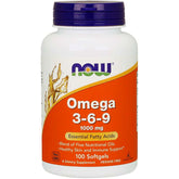 OMEGA 3 - 6 - 9 100 gélules NOW FOODS